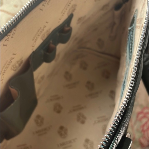 I Medici Hunter Green Firenze Icon Quilted Satchel Bag - Picture 4 of 10